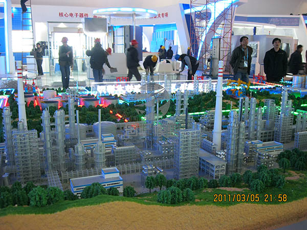 巴东县工业模型
