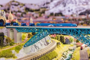 巴东县桥梁模型